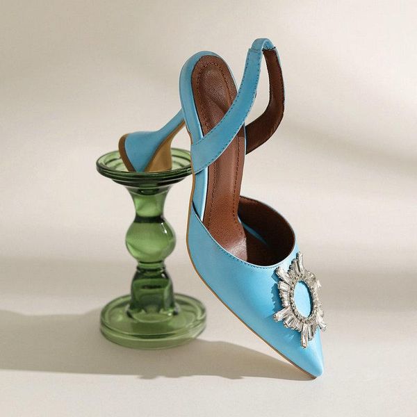 luxury women pumps 2021 crystal slingback high heels pointed toe slip-on wedding party brand fashion shoes for lady dress, Black
luxury women pumps 2021 crystal slingback high heels pointed toe slip-on wedding party brand fashion shoes for lady dress, Black