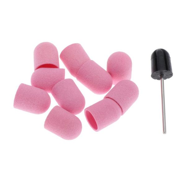 nail art equipment 10pcs pro diy sanding caps bands drums polishing mandrel bit cuticle remover, Silver
nail art equipment 10pcs pro diy sanding caps bands drums polishing mandrel bit cuticle remover, Silver
