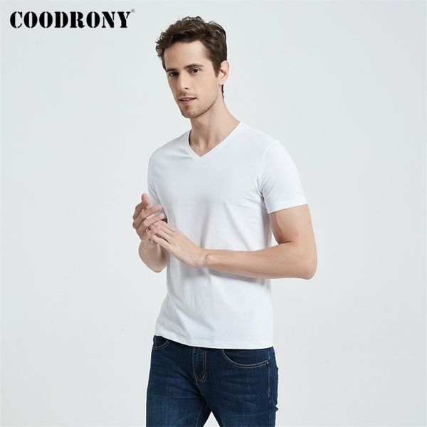 coodrony brand t shirt men classic casual v-neck t-shirt pure color mens bottoming clothing summer cotton tee shirt homme c5078s 210409, White;black
coodrony brand t shirt men classic casual v-neck t-shirt pure color mens bottoming clothing summer cotton tee shirt homme c5078s 210409, White;black