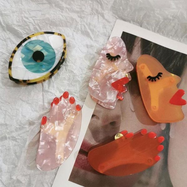hair clips & barrettes horsetail hairpin eye face hand pattern acrylic color headdress funny catch plate palm clip macaron, Golden;silver
hair clips & barrettes horsetail hairpin eye face hand pattern acrylic color headdress funny catch plate palm clip macaron, Golden;silver