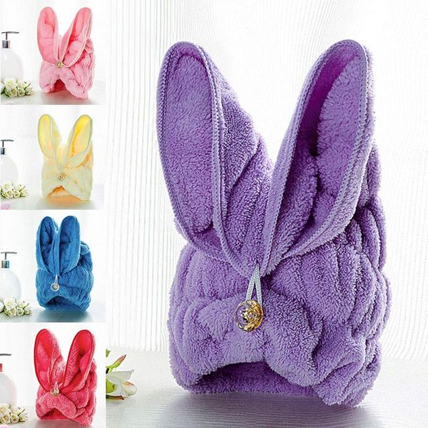 towel 1pc microfiber hair turban quickly dry hat wrapped bath with cute ears bathroom towels
towel 1pc microfiber hair turban quickly dry hat wrapped bath with cute ears bathroom towels