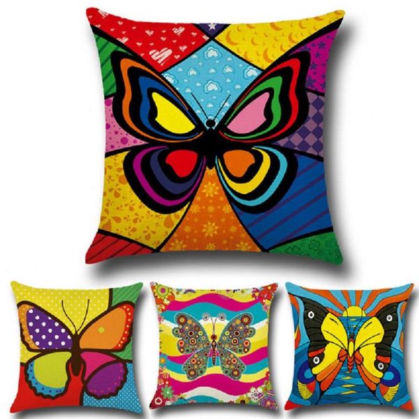 butterfly print pillowcace vintage cotton linen animal throw pillow cushion covers for seat car home sofa bed decorative 45x45cm cushion/dec
butterfly print pillowcace vintage cotton linen animal throw pillow cushion covers for seat car home sofa bed decorative 45x45cm cushion/dec