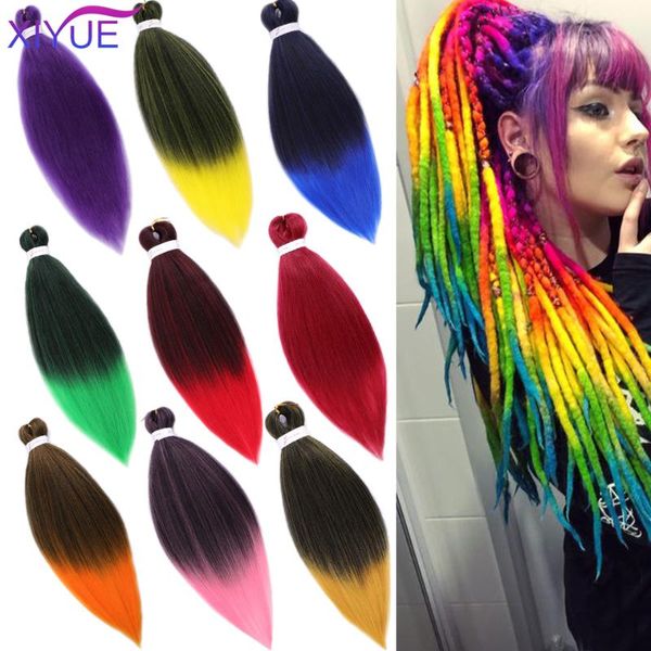human ponytails xiyue ez jumbo braids hair pre stretched braiding extension ombre color synthetic fluffy box twist, Black
human ponytails xiyue ez jumbo braids hair pre stretched braiding extension ombre color synthetic fluffy box twist, Black