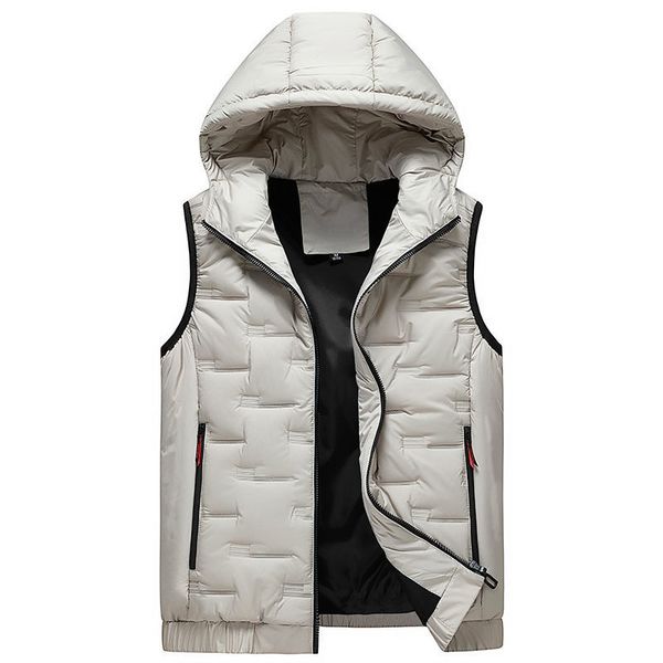 new winter men vest coat hooded sleeveless jacket thick warm gilet male casual windbreaker vests plus size 8xl, Black;white
new winter men vest coat hooded sleeveless jacket thick warm gilet male casual windbreaker vests plus size 8xl, Black;white