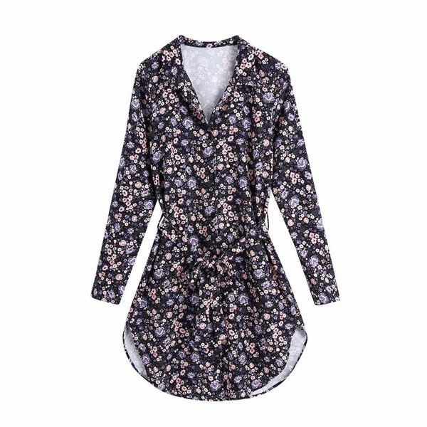 vintage woman purple printed v neck sashes shirt dress spring elegant ladies soft a-line dresses female chic pleated casual, Black;gray
vintage woman purple printed v neck sashes shirt dress spring elegant ladies soft a-line dresses female chic pleated casual, Black;gray