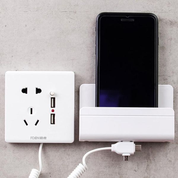 cell phone mounts & holders paste style mobile charging holder bracket practical wall shelf
cell phone mounts & holders paste style mobile charging holder bracket practical wall shelf