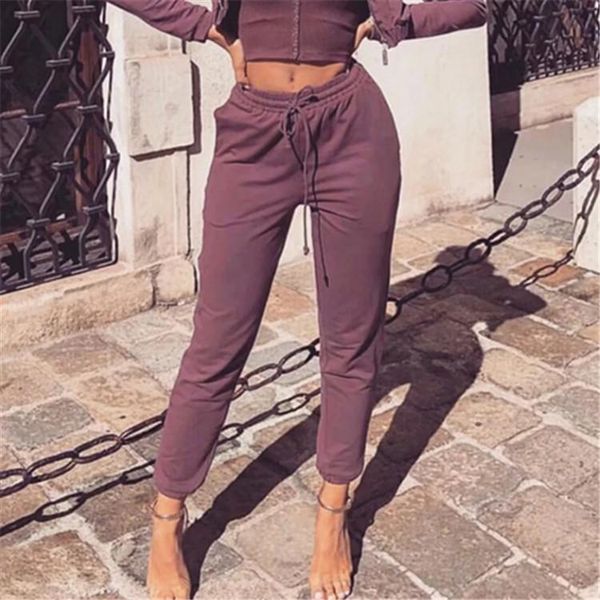 women's harem pants european and american style elastic waist lace up loose casual capris, Black;white
women's harem pants european and american style elastic waist lace up loose casual capris, Black;white