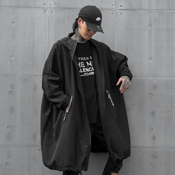 men's trench coats male women streetwear hip hop gothic black casual coat outerwear men oversize loose long style hooded windbreaker ja, Tan;black
men's trench coats male women streetwear hip hop gothic black casual coat outerwear men oversize loose long style hooded windbreaker ja, Tan;black
