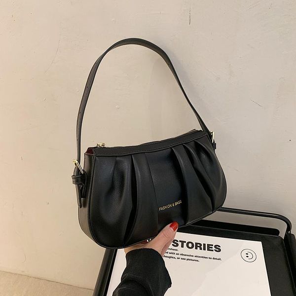 evening bags women's pleated armpit shoulder luxury pu leather crossbody designer baguette shape handbags and female shopper purse
evening bags women's pleated armpit shoulder luxury pu leather crossbody designer baguette shape handbags and female shopper purse