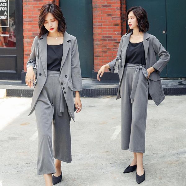 women's suits & blazers solid color small suit wide leg pants three-piece fashion casual female 2021 autumn style temperament elegant l, White;black
women's suits & blazers solid color small suit wide leg pants three-piece fashion casual female 2021 autumn style temperament elegant l, White;black