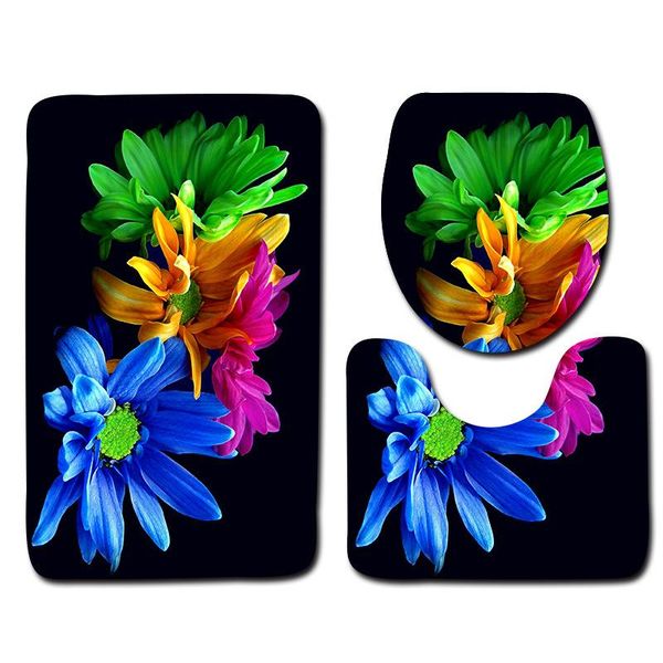 bath mats beautiful flower mat toilet three-piece set carpet waterproof bathroom carpets seat cover floor decor
bath mats beautiful flower mat toilet three-piece set carpet waterproof bathroom carpets seat cover floor decor