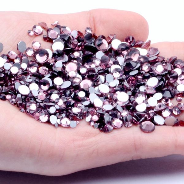 nail art decorations non fix crystal rhinestones flatback light amethyst ss3-ss34 glue on strass diamond glass chatons for jewelry making su, Silver;gold
nail art decorations non fix crystal rhinestones flatback light amethyst ss3-ss34 glue on strass diamond glass chatons for jewelry making su, Silver;gold