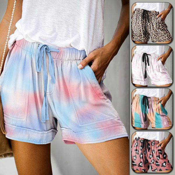 women's shorts printed 2021 summer cross-border tie-dye high-waist straight-leg women casual pants, White;black
women's shorts printed 2021 summer cross-border tie-dye high-waist straight-leg women casual pants, White;black