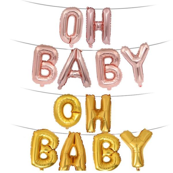balloon oh baby foil balloons inflatable helium ballon shower boy & girl's birthday party decor gold silver rose decoration
balloon oh baby foil balloons inflatable helium ballon shower boy & girl's birthday party decor gold silver rose decoration