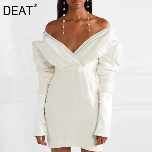 spring autumn fashion v-neck high waist lantern sleeve long solid color a-line casual women's dress 3ac455 210421, Black;gray
spring autumn fashion v-neck high waist lantern sleeve long solid color a-line casual women's dress 3ac455 210421, Black;gray
