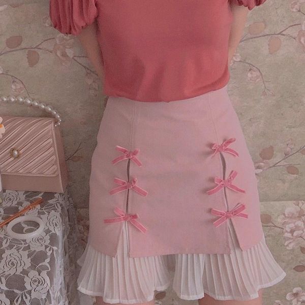 autumn sk lolita chiffon kawaii skirts female soft sister japanese sweet cute bow skirt women a-line high waist summer, Black
autumn sk lolita chiffon kawaii skirts female soft sister japanese sweet cute bow skirt women a-line high waist summer, Black