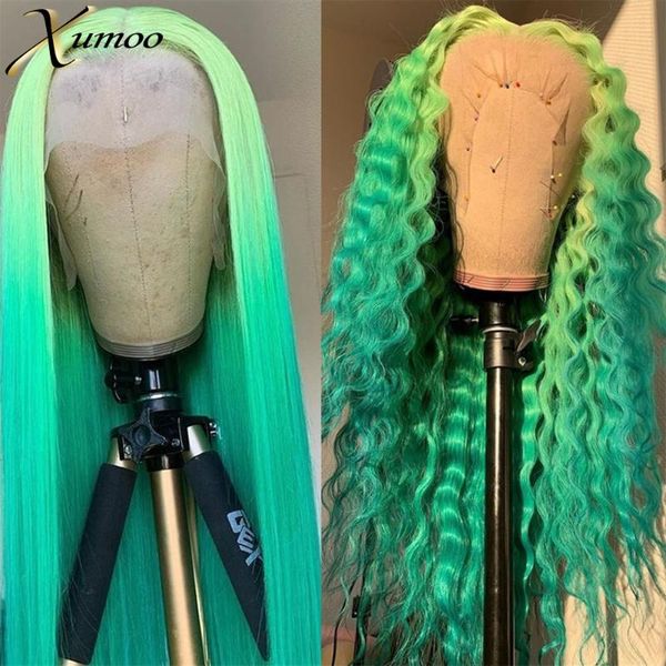 lace wigs xumoo ombre yellow to green 13x4 transparent swiss front straight curly texure virgin brazilain human hair for cosplay, Black;brown
lace wigs xumoo ombre yellow to green 13x4 transparent swiss front straight curly texure virgin brazilain human hair for cosplay, Black;brown