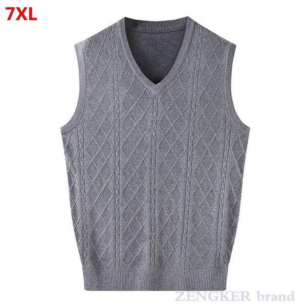 men's vests autumn plus size 6xl 7xl fashion keep warm casual v-neck knitted vest male sweater v neck oversized, Black;white
men's vests autumn plus size 6xl 7xl fashion keep warm casual v-neck knitted vest male sweater v neck oversized, Black;white