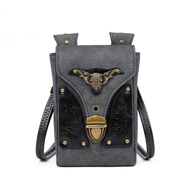 female punk motorcycle one-shoulder diagonal bag mini contrast color small square lipstick school bags
female punk motorcycle one-shoulder diagonal bag mini contrast color small square lipstick school bags