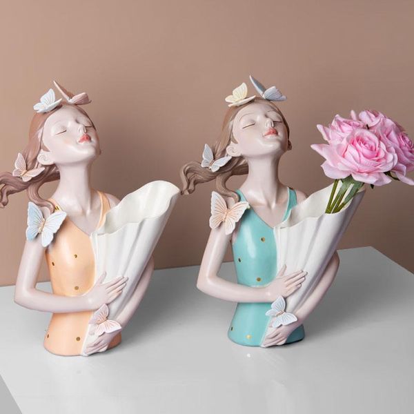 decorative objects & figurines creative resin bouquet girls sculpture ornaments statues gifts living room tv cabinet flower arrangement mode
decorative objects & figurines creative resin bouquet girls sculpture ornaments statues gifts living room tv cabinet flower arrangement mode