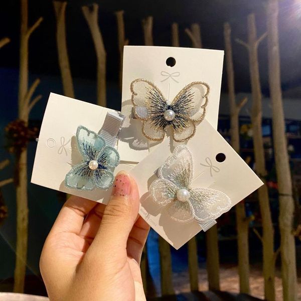 hair accessories korean sweet girls simple cute embroidered yarns butterfly duckbill clip fashion children baby hairpins ea, Slivery;white
hair accessories korean sweet girls simple cute embroidered yarns butterfly duckbill clip fashion children baby hairpins ea, Slivery;white