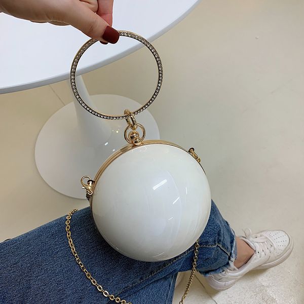 fashion ring round ball small bag personality korean 2021 soft girl color female single shoulder chain candy ajxwr
fashion ring round ball small bag personality korean 2021 soft girl color female single shoulder chain candy ajxwr
