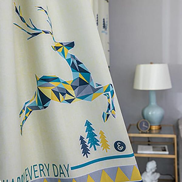 nordic blue yellow splicing cartoon deer curtains for living kids room bedroom ins style blackout curtain window drapes &
nordic blue yellow splicing cartoon deer curtains for living kids room bedroom ins style blackout curtain window drapes &