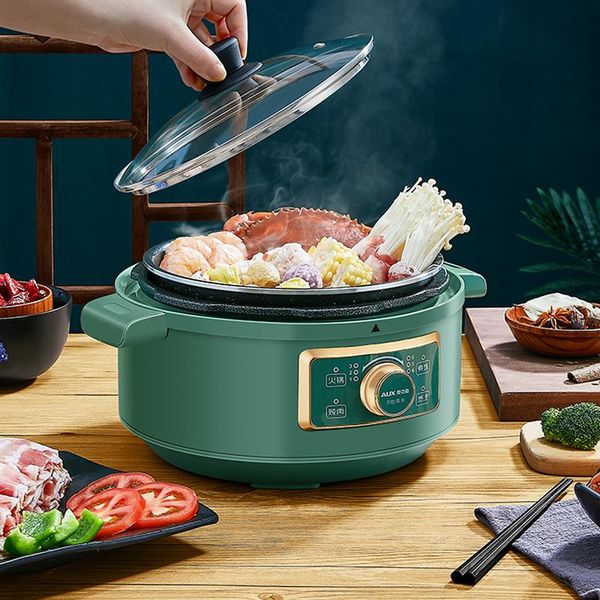 multifunction electric frying pans 3l air fry cooking pot rice cooker steamer home pressure boil stew non-stick saucepan skillets
multifunction electric frying pans 3l air fry cooking pot rice cooker steamer home pressure boil stew non-stick saucepan skillets