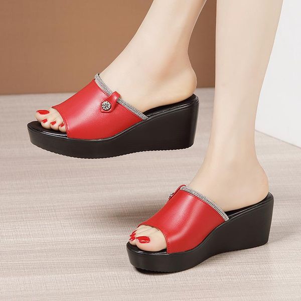 small big size 32-43 open head rhinestone platform slippers summer shoes 2021 elegant high heels wedges slides women office, Black
small big size 32-43 open head rhinestone platform slippers summer shoes 2021 elegant high heels wedges slides women office, Black