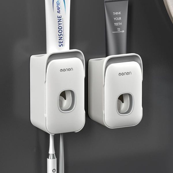 multifunctional lazy automatic toothpaste squeezing device wall-mounted punch-toothbrush storage rack bathroom accessories holders
multifunctional lazy automatic toothpaste squeezing device wall-mounted punch-toothbrush storage rack bathroom accessories holders