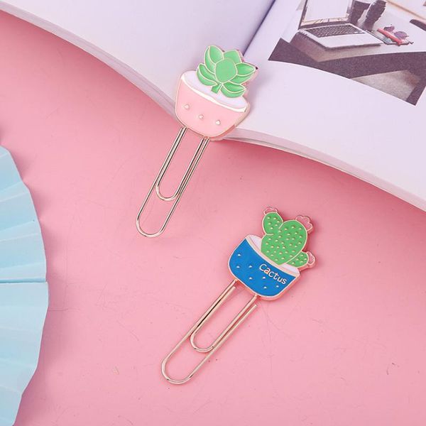 1pc kawaii cactus succulent paper clip bookmark cute exquisite stationery bookend page tab office school supplies
1pc kawaii cactus succulent paper clip bookmark cute exquisite stationery bookend page tab office school supplies