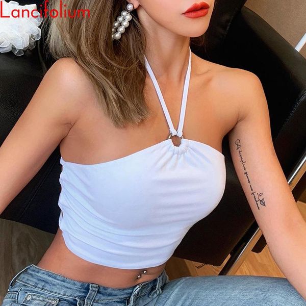 women's tanks & camis robe halter women summer sleeveless off shoulder cami tank 2021 egirl y2k crop bustier club backless cute tee, White
women's tanks & camis robe halter women summer sleeveless off shoulder cami tank 2021 egirl y2k crop bustier club backless cute tee, White