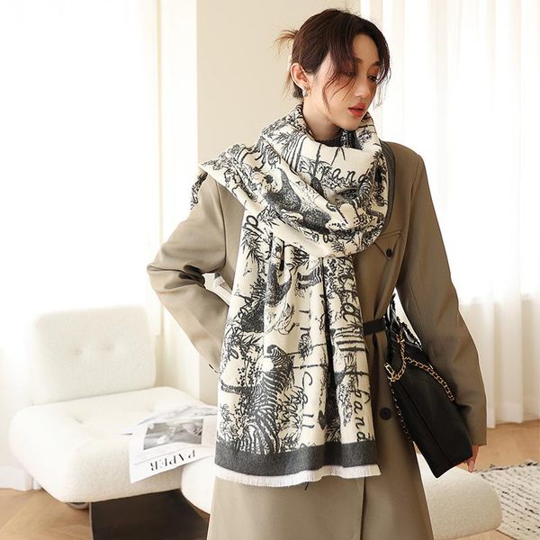 scarves 2021 luxury design floral autumn winter cashmere women thicken wrap shawl ladies wool pashmina scarf female, Blue;gray
scarves 2021 luxury design floral autumn winter cashmere women thicken wrap shawl ladies wool pashmina scarf female, Blue;gray