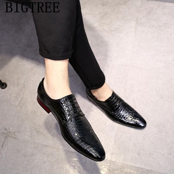 dress shoes crocodile men formal business oxford leather pointed toe weddings coiffeur ayakkabi, Black
dress shoes crocodile men formal business oxford leather pointed toe weddings coiffeur ayakkabi, Black