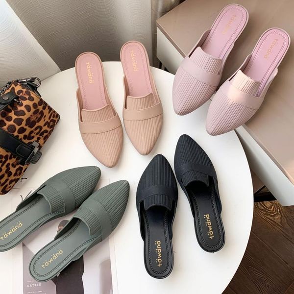 plastic shoes women jelly slippers wedges toe closed mules 2021 spring female for summer, Black
plastic shoes women jelly slippers wedges toe closed mules 2021 spring female for summer, Black