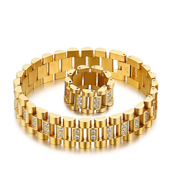 link, chain boeycjr zircon strap shape stainless steel bangles & bracelets fashion jewelry hiphop punk 3 rows of bracelet for men, Black
link, chain boeycjr zircon strap shape stainless steel bangles & bracelets fashion jewelry hiphop punk 3 rows of bracelet for men, Black