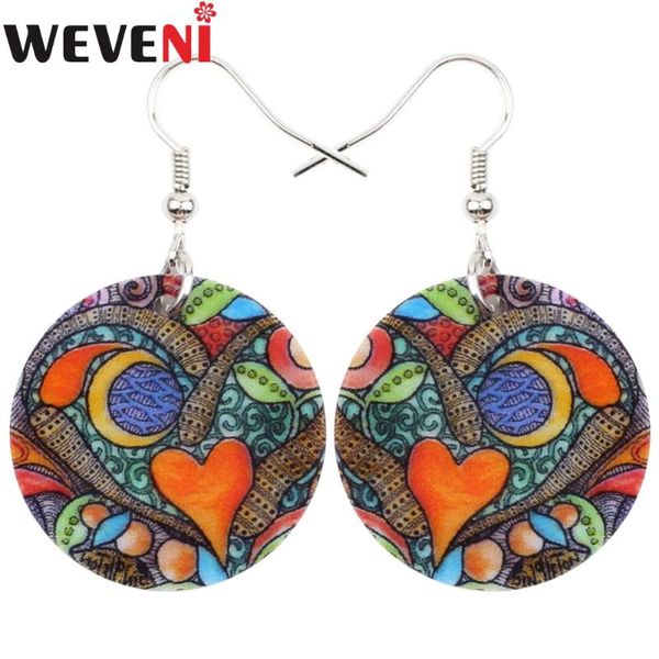 dangle & chandelier weveni bohemian drop big unique heart round earrings for women fashion acrylic jewelry spring summer accessories, Silver
dangle & chandelier weveni bohemian drop big unique heart round earrings for women fashion acrylic jewelry spring summer accessories, Silver