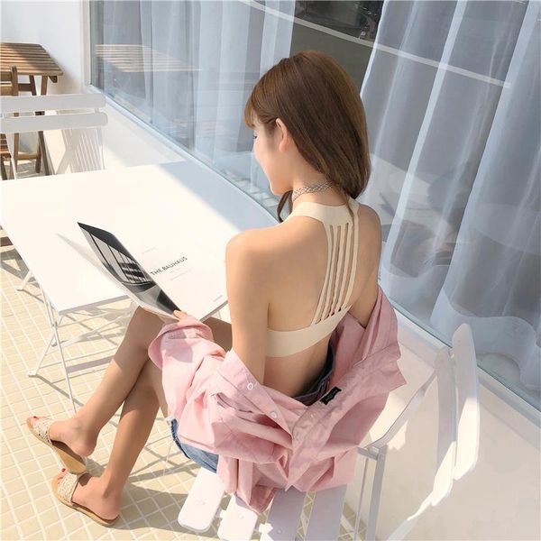 bras summer versatile ice silk traceless suspender back bra vest type gathered one piece underpaining sports underwear, Red;black
bras summer versatile ice silk traceless suspender back bra vest type gathered one piece underpaining sports underwear, Red;black