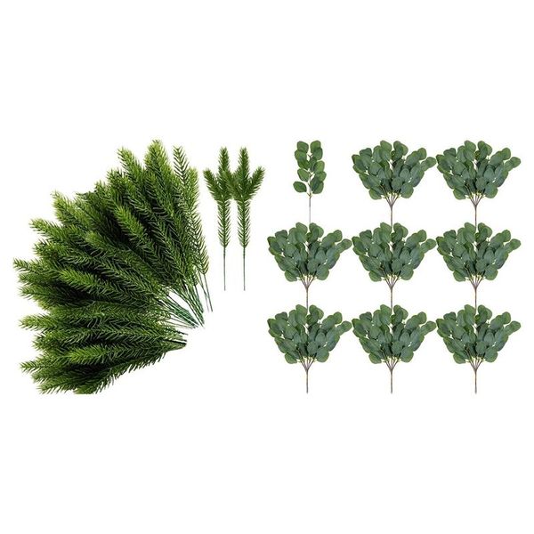 decorative flowers & wreaths 30 pcs artificial pine needles green plant 40 fake eucalyptus leaf stem plants
decorative flowers & wreaths 30 pcs artificial pine needles green plant 40 fake eucalyptus leaf stem plants