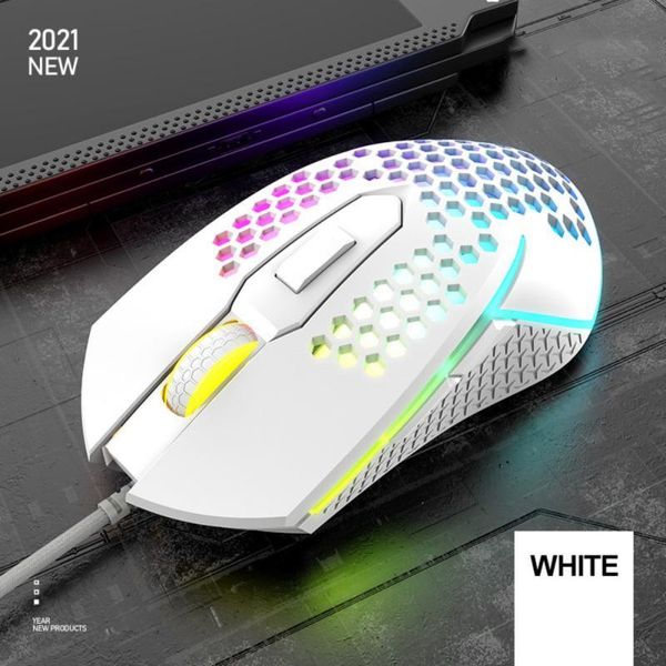 mice usb wired lightweight gaming mouse rgb backlit with 6 buttons 3000dpii honeycomb shell for pc lapcomputer
mice usb wired lightweight gaming mouse rgb backlit with 6 buttons 3000dpii honeycomb shell for pc lapcomputer
