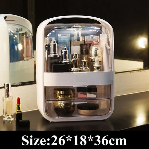 makeup organizer large capacity waterproof dustproof bathroom cosmetic storage box deskbeauty drawer pink boxes & bins
makeup organizer large capacity waterproof dustproof bathroom cosmetic storage box deskbeauty drawer pink boxes & bins