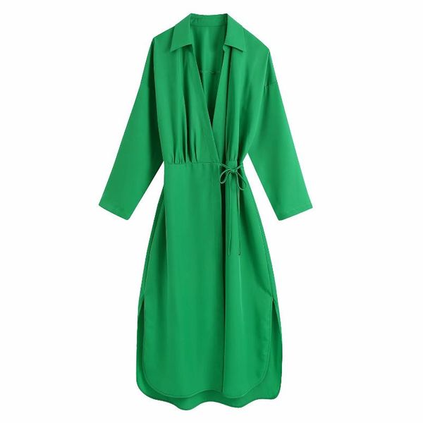 casual dresses 2021 women fashion bow side slit solid midi dress long sleeve v-neck vintage female femme robe, Black;gray
casual dresses 2021 women fashion bow side slit solid midi dress long sleeve v-neck vintage female femme robe, Black;gray