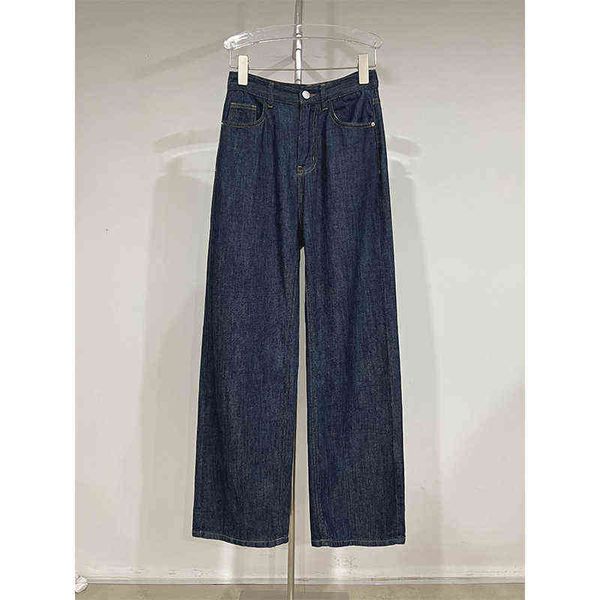 women's jeans 2022 spring dark blue denim et women's loose and thin straight tube wide leg drop feeling casual pants fashion
women's jeans 2022 spring dark blue denim et women's loose and thin straight tube wide leg drop feeling casual pants fashion
