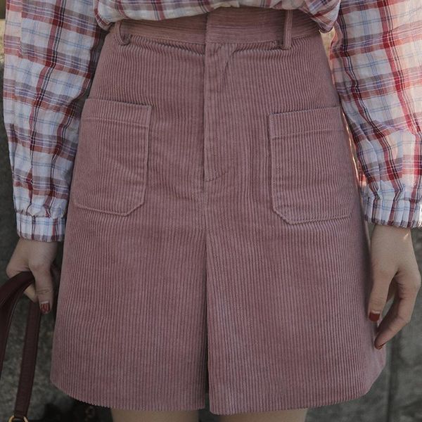 skirts light chen xiaoying playful and versatile temperament dirty powder corduroy high waist a-line skirt, Black
skirts light chen xiaoying playful and versatile temperament dirty powder corduroy high waist a-line skirt, Black