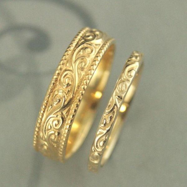 wedding rings 2pcs simple pattern carving engagement anniversary gift ring size 6-10, Slivery;golden
wedding rings 2pcs simple pattern carving engagement anniversary gift ring size 6-10, Slivery;golden