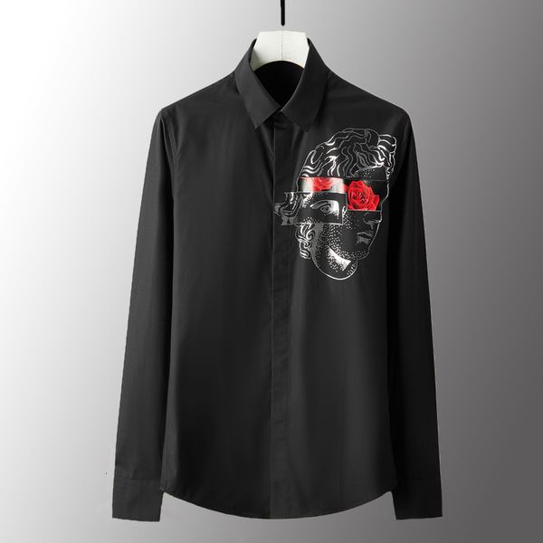 tee shirt shirt black men luxury rose printed and diamond long sleeve plus size 3xl 4xl slim fit mens shirts, White;black
tee shirt shirt black men luxury rose printed and diamond long sleeve plus size 3xl 4xl slim fit mens shirts, White;black