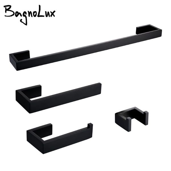 bath accessory set black wall-mounted stainless steel clothes hook toilet paper holder towel bar kitchen facilities hardware bathroom access
bath accessory set black wall-mounted stainless steel clothes hook toilet paper holder towel bar kitchen facilities hardware bathroom access