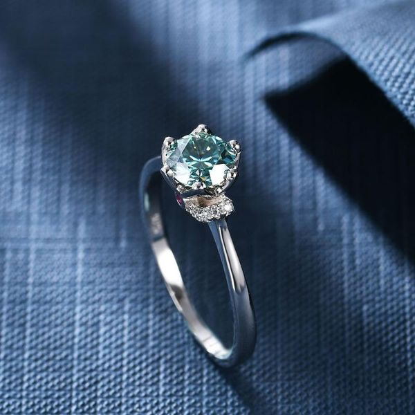 cluster rings gem's ballet ring for women solid 925 sterling silver 1ct green moissanite jewerly round cut diamond test passed solitair, Golden;silver
cluster rings gem's ballet ring for women solid 925 sterling silver 1ct green moissanite jewerly round cut diamond test passed solitair, Golden;silver