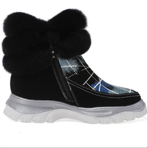 drestrive women snow cow suede flat heels non slip zipper female winter shoes platform patchwork ankle boots wool 1x0p, Black
drestrive women snow cow suede flat heels non slip zipper female winter shoes platform patchwork ankle boots wool 1x0p, Black