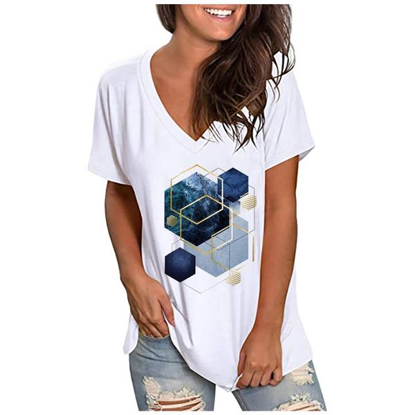 women's t-shirt 2021 women t-shirts casual harajuku geometric printed tee summer female t shirt short sleeve for clothing, White
women's t-shirt 2021 women t-shirts casual harajuku geometric printed tee summer female t shirt short sleeve for clothing, White